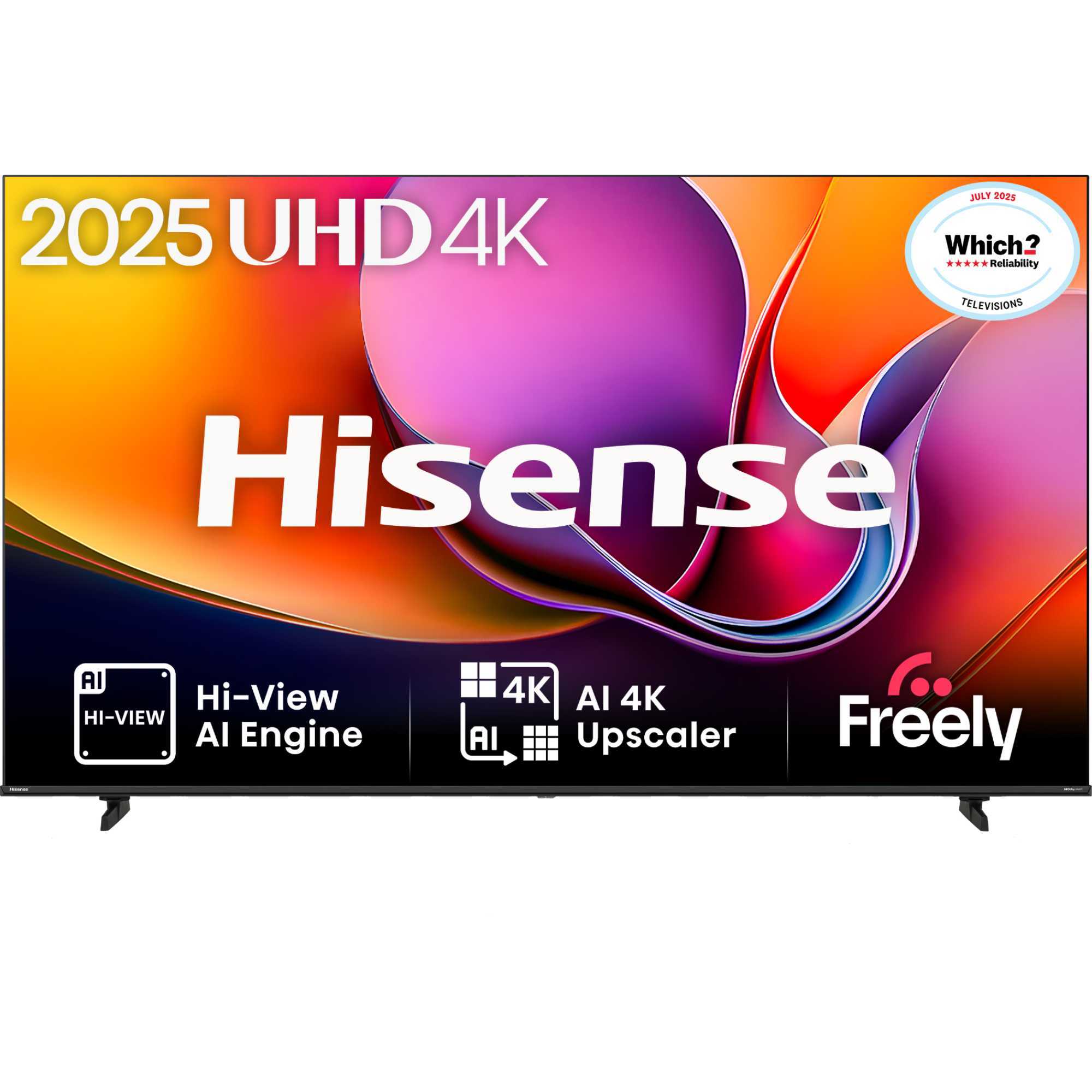 A6QTUK 85" 4K Ultra HD LED Freely Smart TV - 85A6QTUK